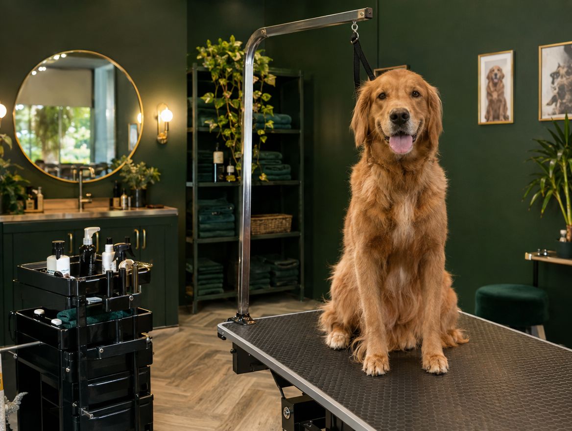 Dog grooming salon